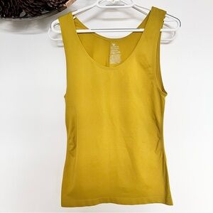 Worthington Mustard Yellow Suitable Seamless Tank Top